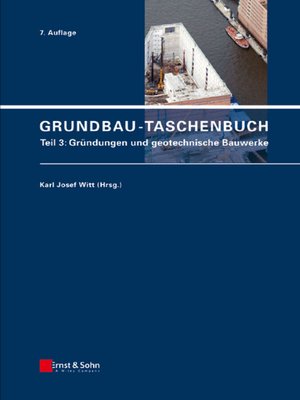 cover image of Teil 3: Gr&uuml;ndungen und geotechnische Bauwerke